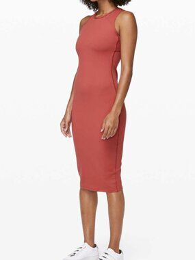 Lululemon Picnic Play Dress -Brick Rose size 10